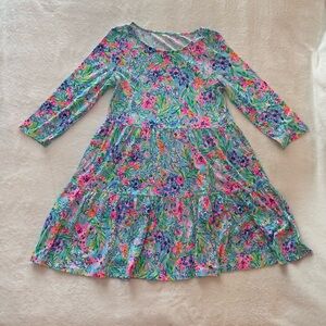 Lilly Pulitzer Geanna Dress in “Amalfi Blue Alligator 🐊 Isle  - Size: L